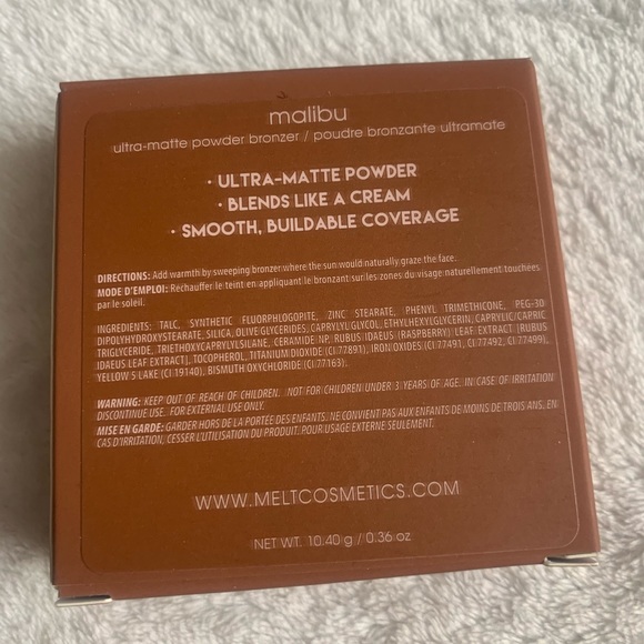 Melt Cosmetics Ultra Matte Bronzer in Malibu BNIB - Picture 9 of 15